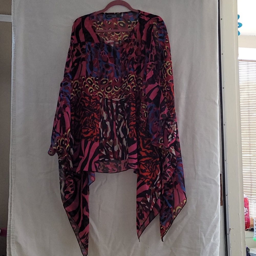 Cape blouse